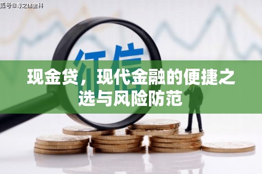 嘉荫现金贷，现代金融的便捷之选与风险防范